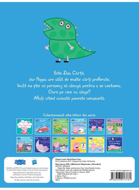 Peppa Pig:  Peppa Sarbatoreste Ziua Cartii, Neville Astley, Mark Baker - Editura Art [2]