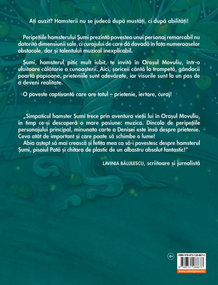 Peripețiile Hamsterului Șumi, Deni Roșca - Editura Corint [2]