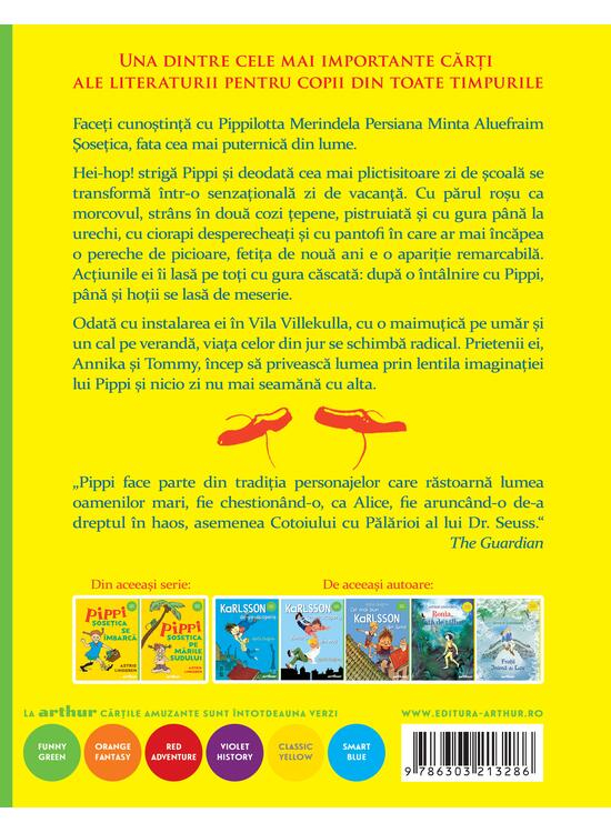 Pippi Sosetica, Astrid Lindgren - Editura Art [2]