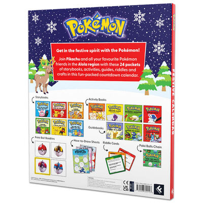 Pokemon Festive Calendar: 24 Book Collection,3 Zile - Editura  Farshore [4]