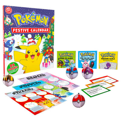 Pokemon Festive Calendar: 24 Book Collection,3 Zile - Editura  Farshore [2]
