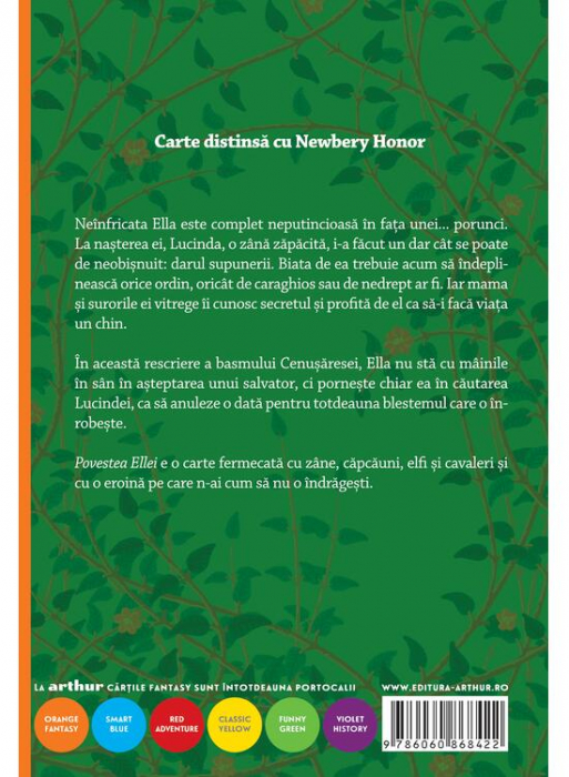 Povestea Ellei, Gail Carson Levine - Editura Art [2]
