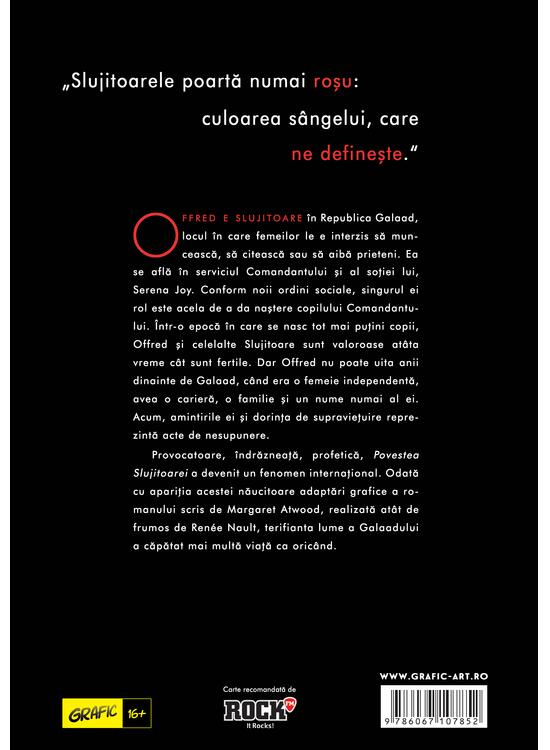 Povestea Slujitoarei. Roman Grafic, Margaret Atwood - Editura Art [2]