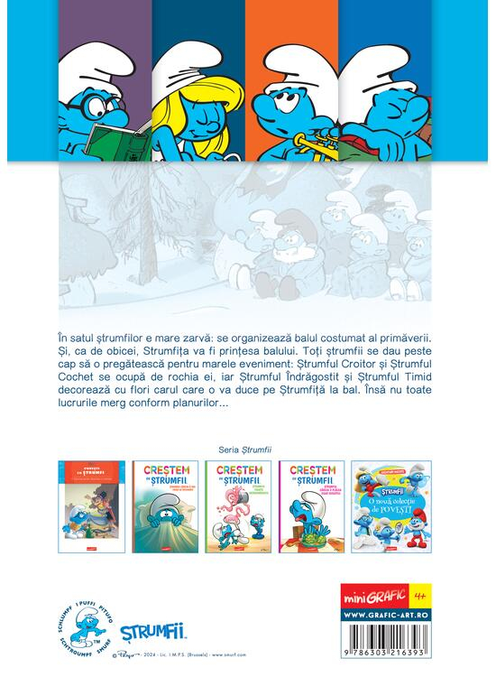 Povesti Cu Strumfi #1.  Printesa Strumfita, Alain Jost, Thierry Culliford - Editura Art [2]