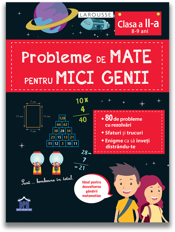Probleme De Mate Pentru Mici Genii - Clasa A Ii-A,  - Editura DPH [1]