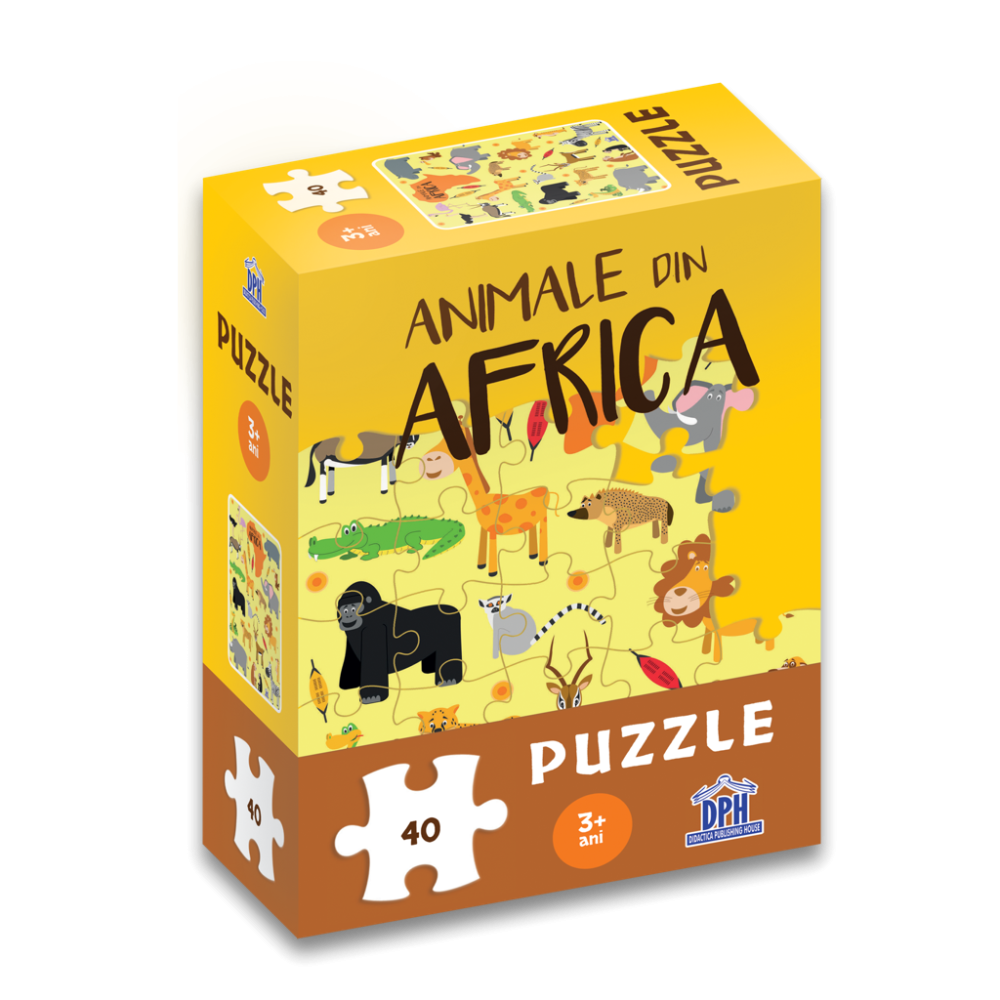 Puzzle: Animale Din Africa,  - Editura DPH [1]