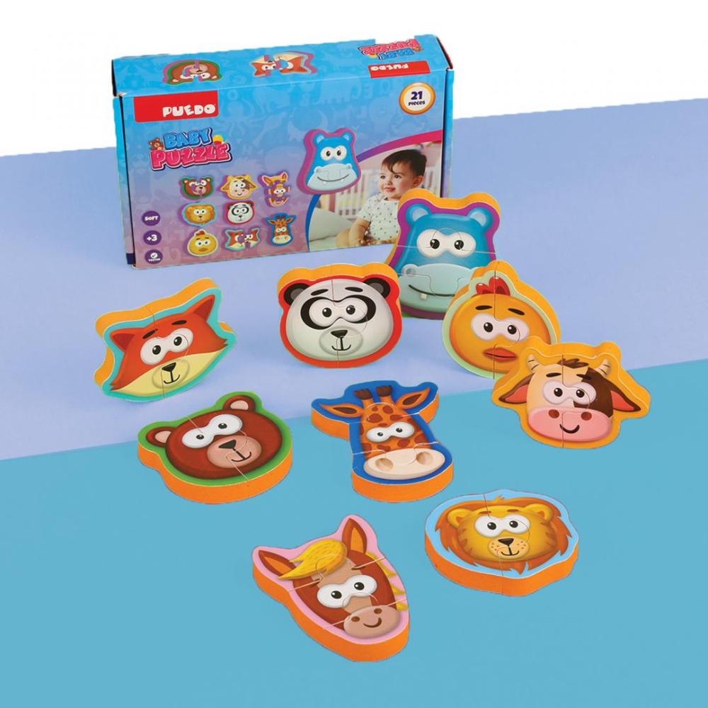 PUZZLE BABY DIN SPUMA, 21 PIESE [3]