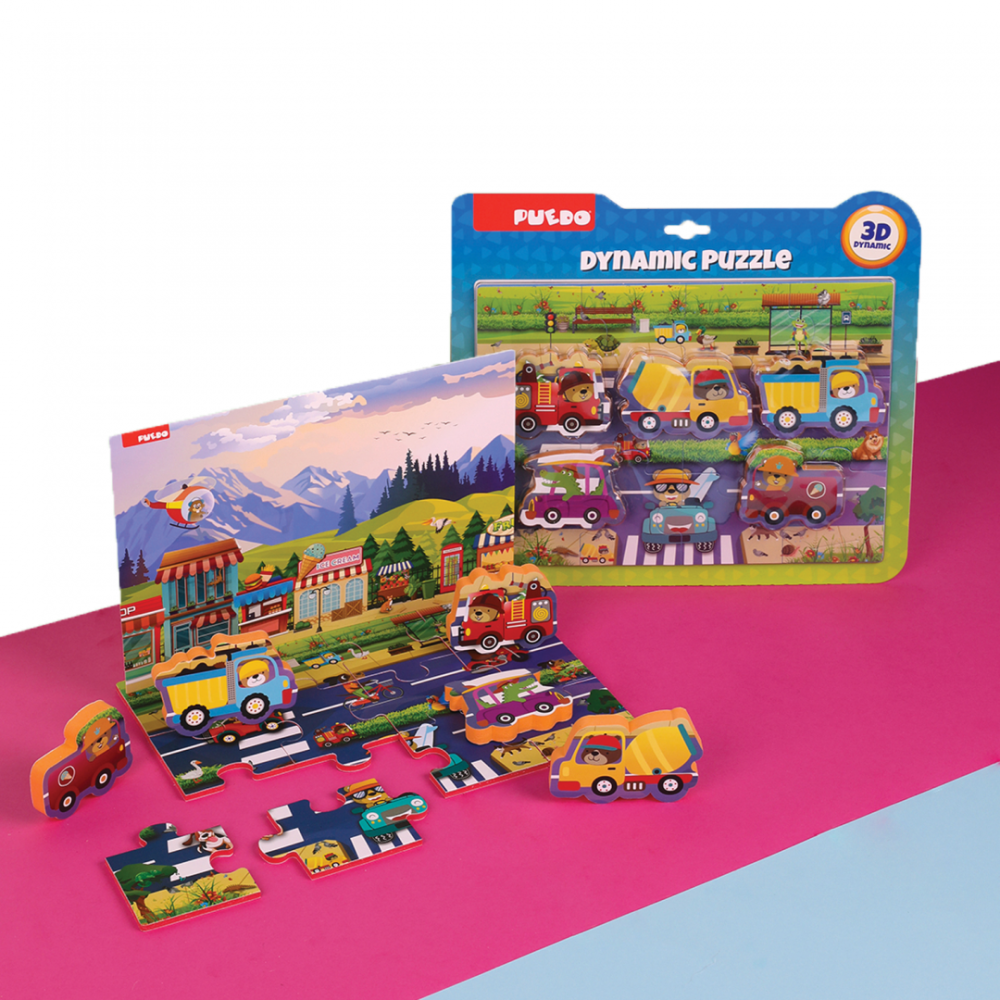 PUZZLE TRAFIC, 17 PIESE [5]
