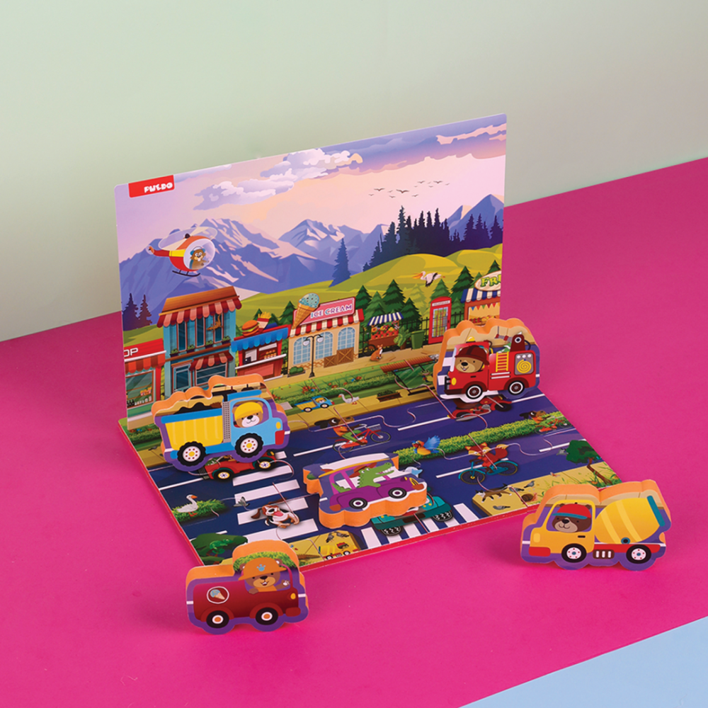 PUZZLE TRAFIC, 17 PIESE [3]