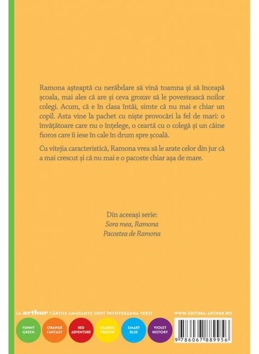 Ramona 3. Ramona Cea Viteaza., Beverly Cleary - Editura Art [2]