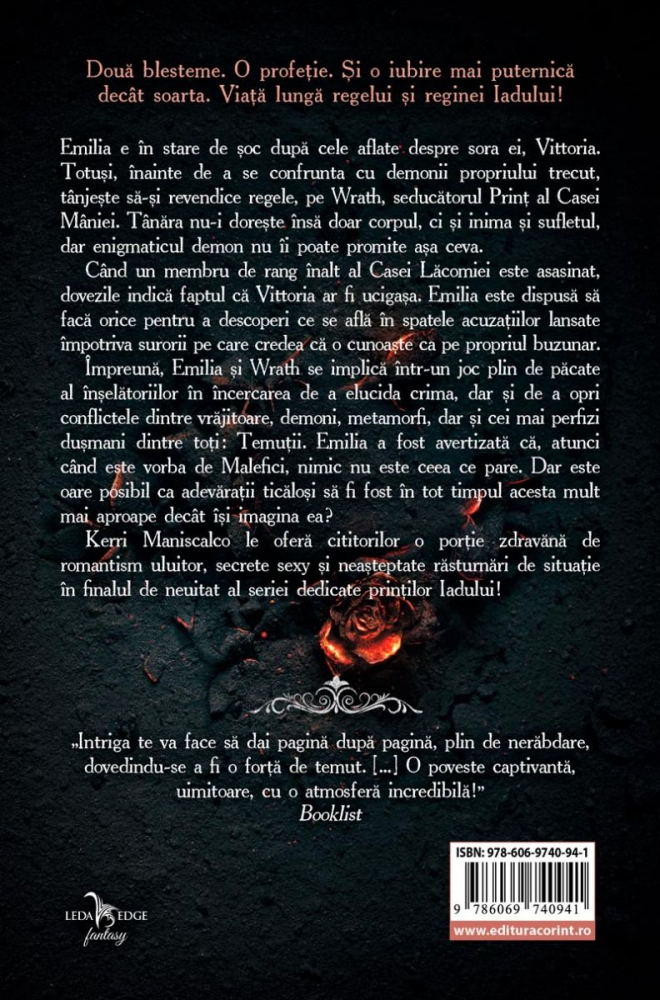 Regatul Celor Temuți, Kerri Maniscalco - Editura Leda Edge [2]