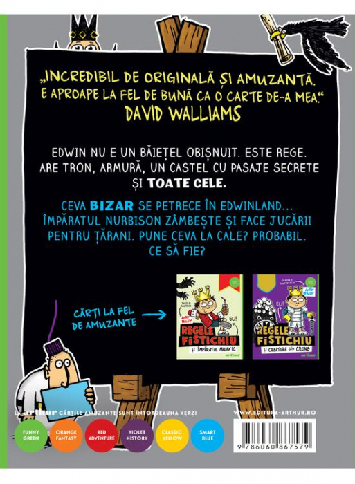 Regele Fistichiu: Regele Fistichiu Si Jucariile Groazei, Andy Riley - Editura Art [2]