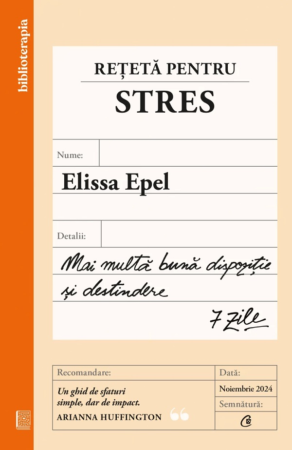 Reteta Pentru Stres, Elissa Epel - Editura Curtea Veche [1]