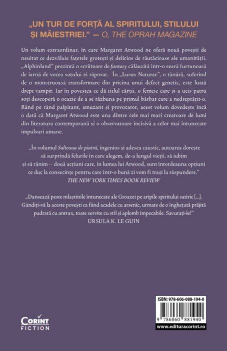 Salteaua De Piatră. Nouă Povești Malițioase, Margaret Atwood - Editura Corint [2]