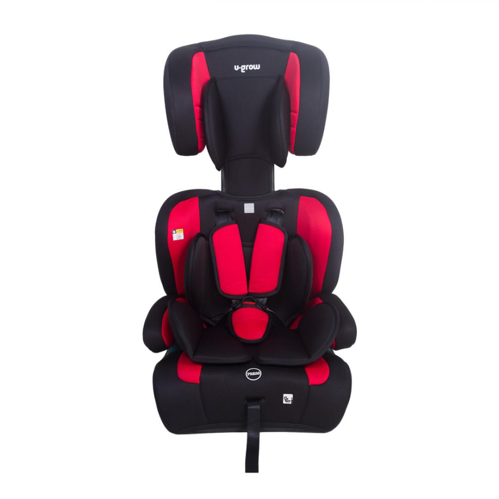 Scaun auto,76-150 cm, rosu/negru [3]