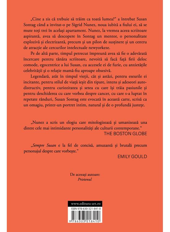 Sempre Susan, Sigrid Nunez - Editura Art [2]