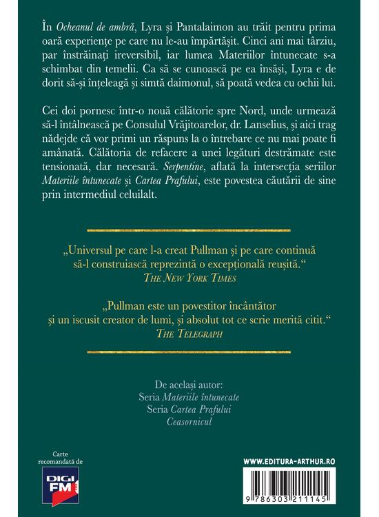 Serpentine, Philip Pullman - Editura Art [2]