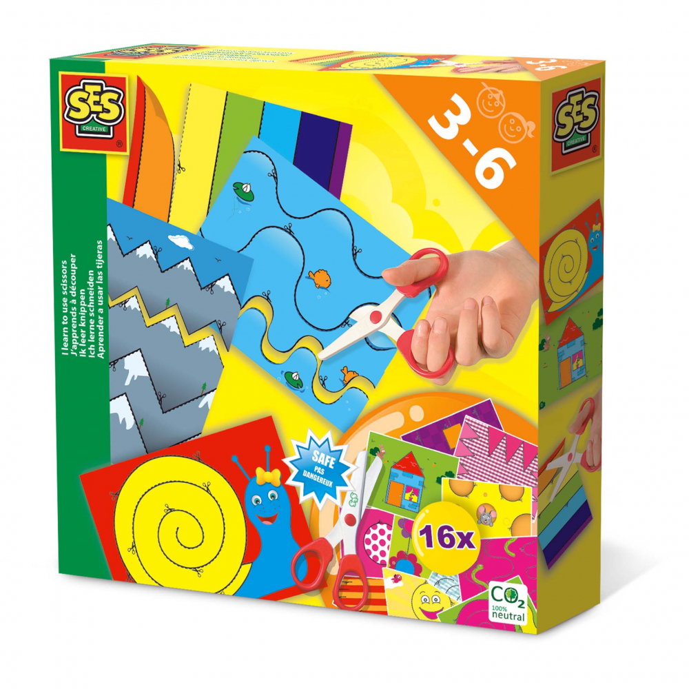 Set Creativ - Invat Sa Folosesc Foarfeca [1]