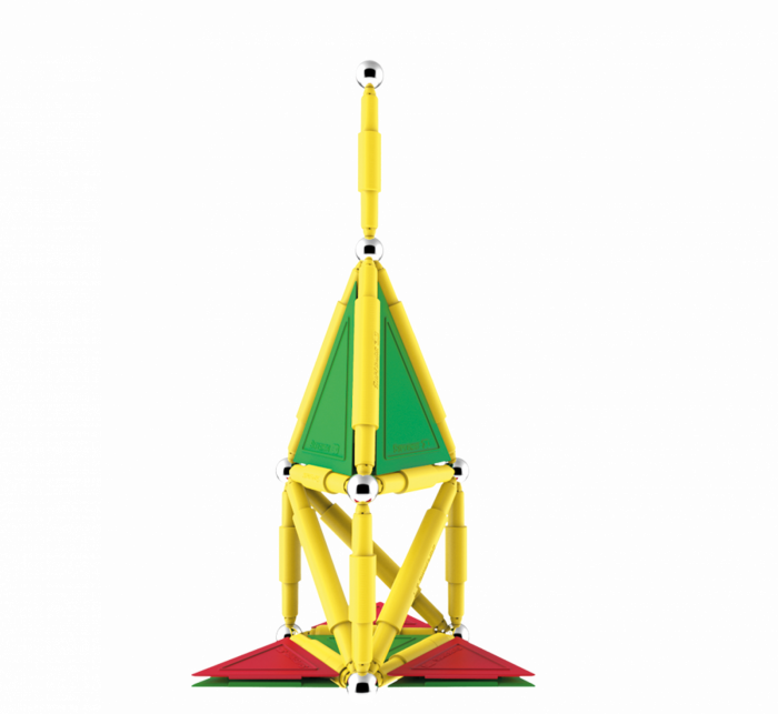 Set de constructie magnetic Supermag Tags, 67 piese [10]