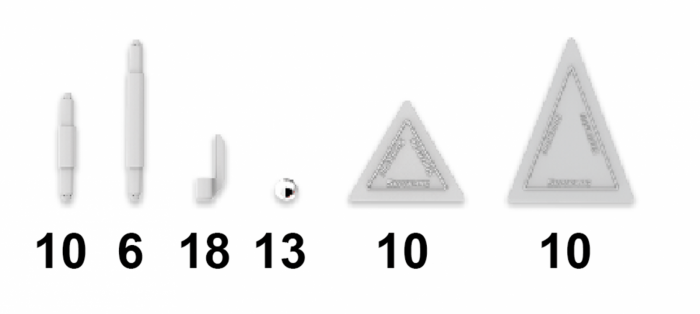 Set de constructie magnetic Supermag Tags, 67 piese [3]