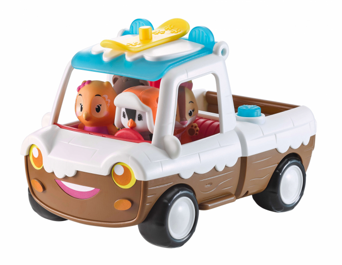 Set Masina Pick-up de Jucarie cu Zapada din universul Klorofil [4]