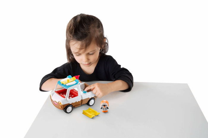 Set Masina Pick-up de Jucarie cu Zapada din universul Klorofil [5]