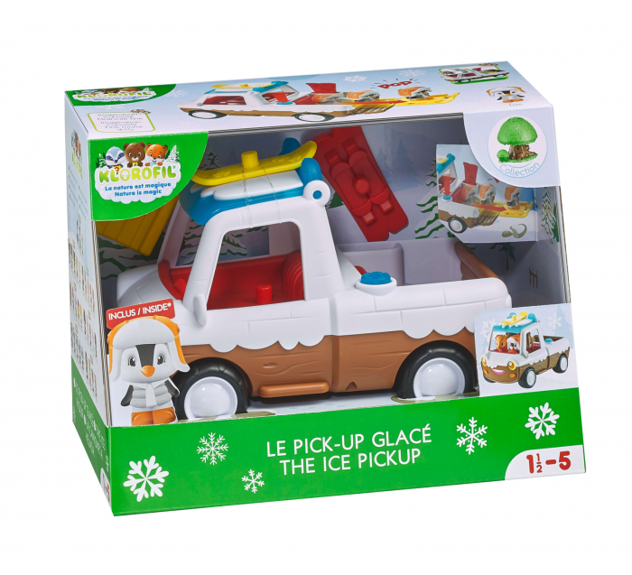 Set Masina Pick-up de Jucarie cu Zapada din universul Klorofil [7]