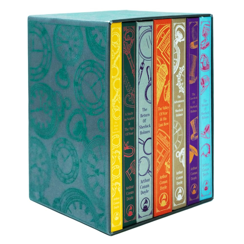 Sherlock Holmes Complete 7 Books Hardback Collection Box Set,Sir Arthur Conan Doyle - Editura CLASSIC EDITIONS [1]