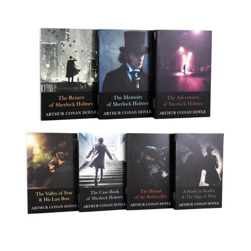 Sherlock Holmes Series Complete Collection 7 Books Set By Arthur Conan Doyle,Conan Doyle - Editura Classic Editions [3]