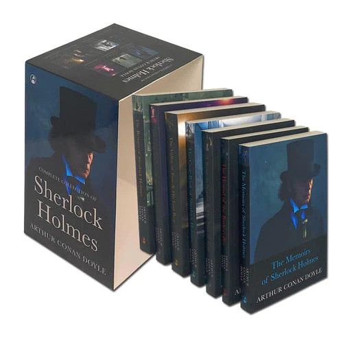 Sherlock Holmes Series Complete Collection 7 Books Set By Arthur Conan Doyle,Conan Doyle - Editura Classic Editions [5]