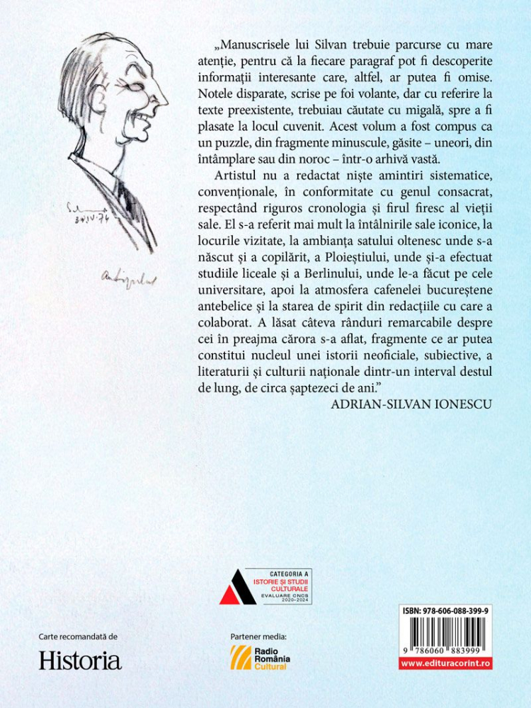 Silvan Despre Silvan. Memorii Răzlețe, Silvan D. Ionescu - Editura Corint [2]