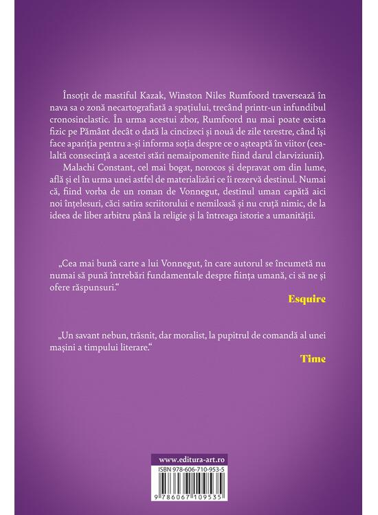 Sirenele De Pe Titan, Kurt Vonnegut - Editura Art [2]