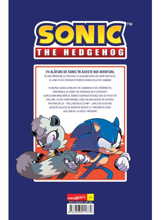 Sonic The Hedgehog  1. Efecte Secundare, Ian Flynn - Editura Art [2]