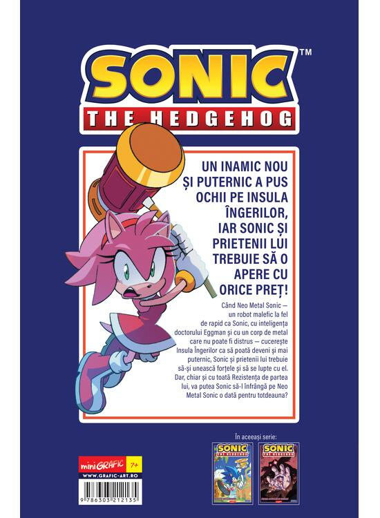 Sonic The Hedgehog  3. Lupta Pentru Insula Ingerilor, Ian Flynn - Editura Art [2]