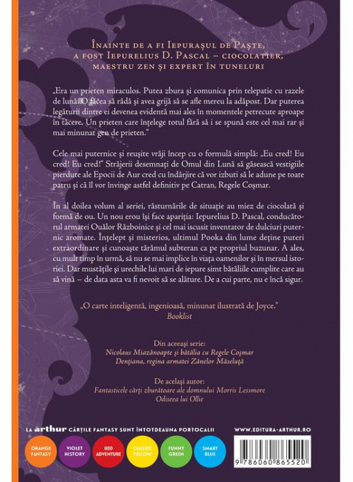 Stajerii Copilariei 2. Iepurelius D. Pascal Si Ouale Razboinice In Centrul Pamantului, Joyce William Edward - Editura Art [2]