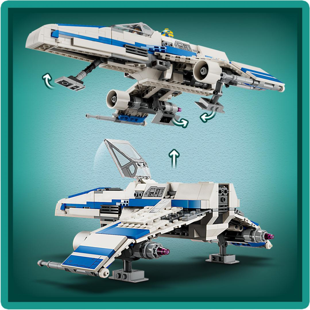 STAR WARS E WING VS STARFIGHTE,LEGO75364 [4]