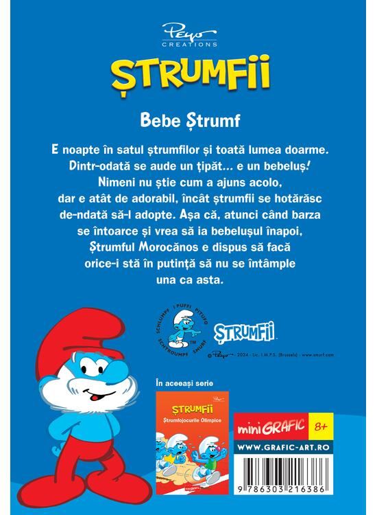 Strumfii.  Bebe Strumf, Alain Jost, Thierry Culliford - Editura Art [2]