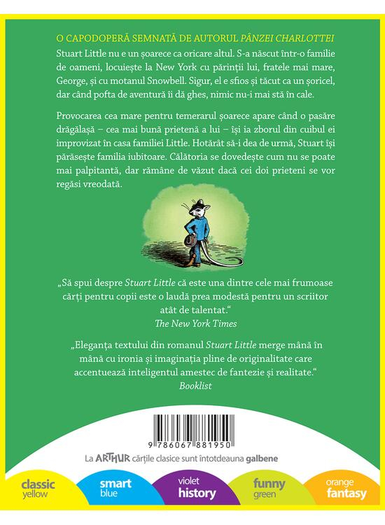 Stuart Little, Elwyn Brooks White - Editura Art [2]