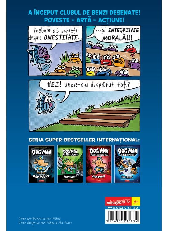 Super Pisoi 1.  Super Pisoi Si Clubul De Benzi Desenate, Dav Pilkey - Editura Art [2]