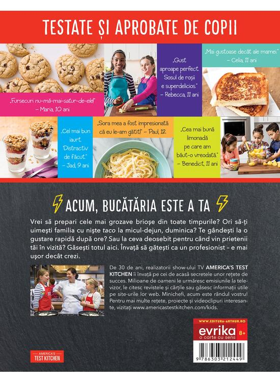 Supercartea De Bucate Pentru Minichefi, America'S Test Kitchen - Editura Art [2]