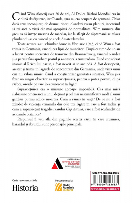 Supraviețuitorul. Mărturia Zguduitoare A Unui Deținut Din Lagărele Naziste, Frank Krake - Editura Corint [2]