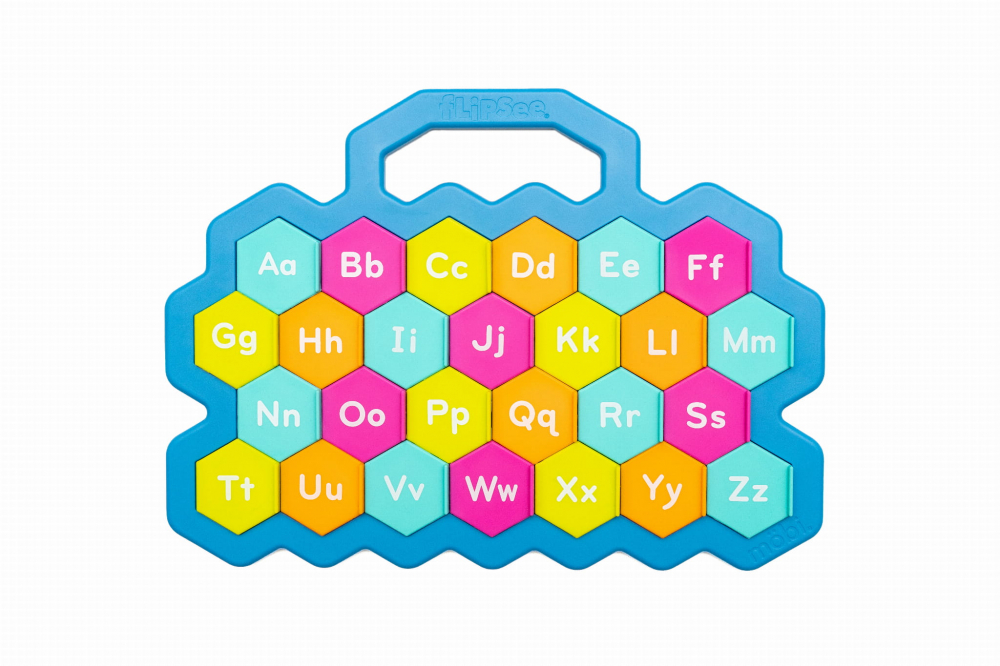 Tabla alfabet piese din silicon si ilustratii Flipsee - Limba engleza [2]