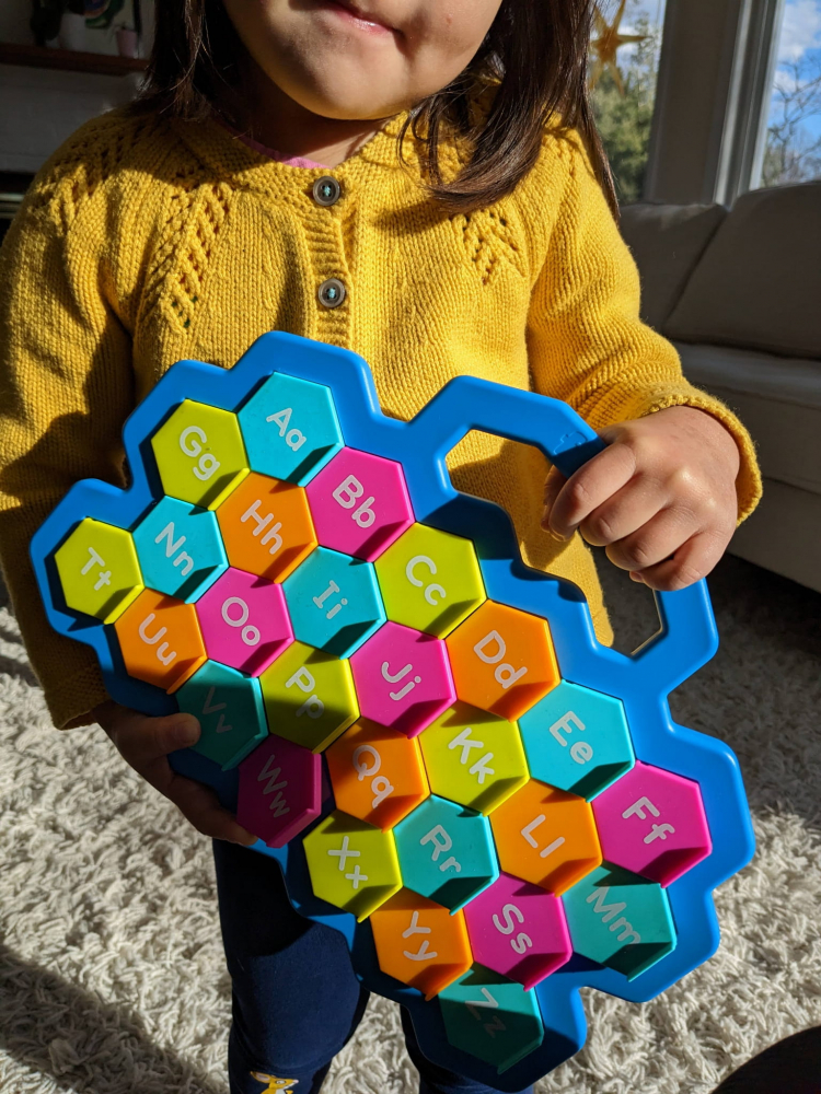 Tabla alfabet piese din silicon si ilustratii Flipsee - Limba engleza [9]