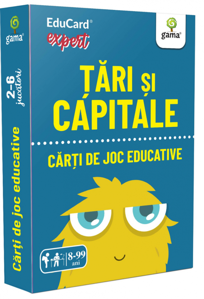 Tari Si Capitale. Carti De Joc Educative,  - Editura Gama [1]