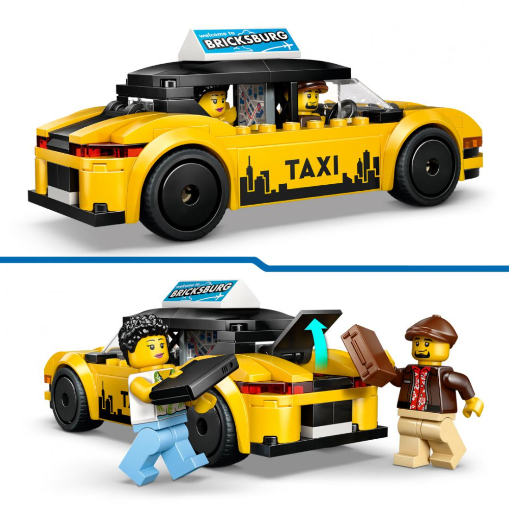 TAXI GALBEN LEGO60487 [3]