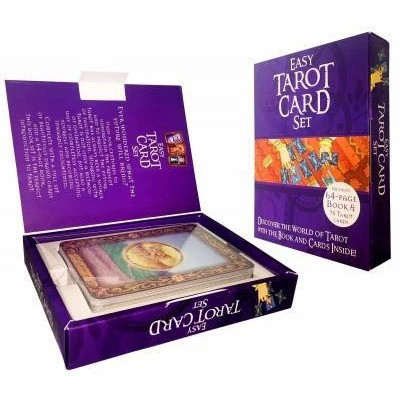 The Easy Tarot Kit: 64 Page Book And 78 Cards Deck Set (Gift Box Set) Tarot Cards Collection - Understand Tarot Reading And It Meaning Using Tarot Card,Top That - Editura [3]