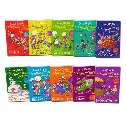 The Faraway Tree Adventures Colectie Completa 10 Carti Box Set, Enid Blyton - Editura Hodder & Stoughton [4]