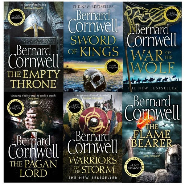 The Last Kingdom Series 12 Books Collection Set By Bernard Cornwell Sword Of Kings, War Of The Wolf,Bernard Cornwell - Editura HarperCollins [2]