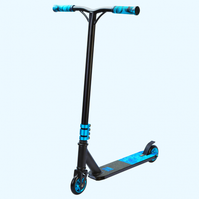 Trotineta de scheme freestyle - Scooter DELUXE Albastru, 2 roti [8]