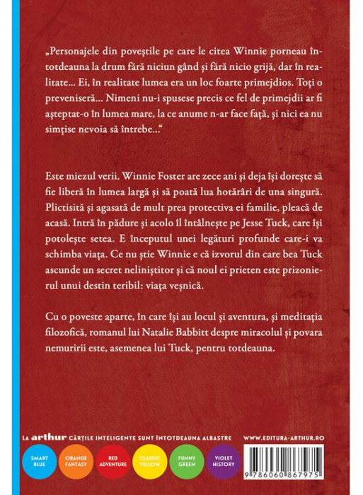 Tuck Pentru Totdeauna, Natalie Babbitt - Editura Art [2]